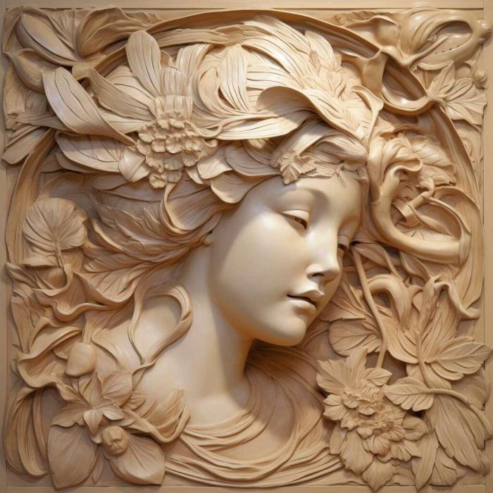 نموذج ثلاثي الأبعاد لآلة CNC 3D Art 